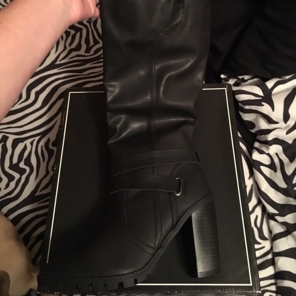 Knee high boots